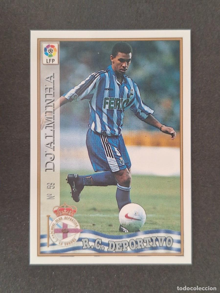 Football Stickers: L1 DJALMINHA DEPORTIVO DE LA CORU&Ntilde;A 59 MUNDICROMO LAS FICHAS DE LA LIGA 1997/1998 97 98
