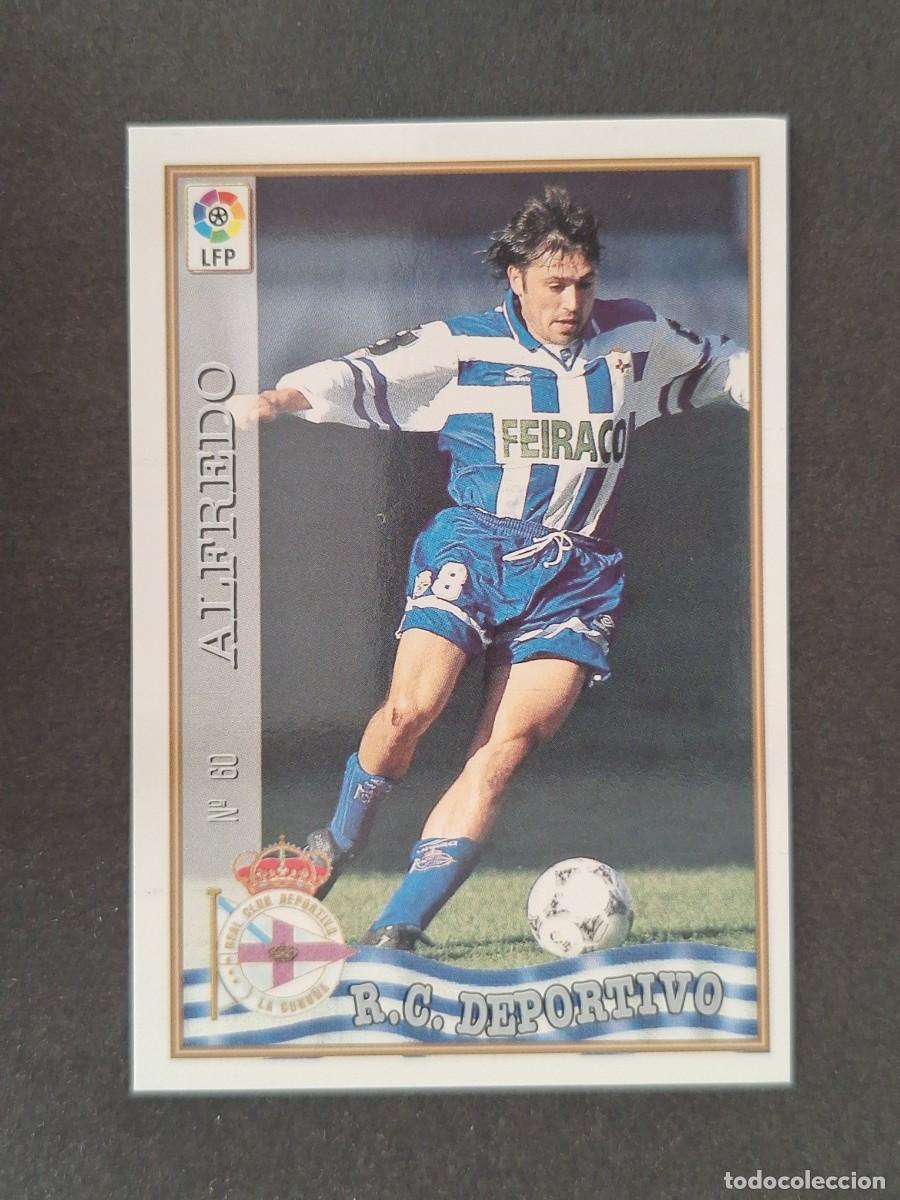 Cromos de f&uacute;tbol: L1 ALFREDO DEPORTIVO DE LA CORU&Ntilde;A 60 MUNDICROMO LAS FICHAS DE LA LIGA 1997/1998 97 98