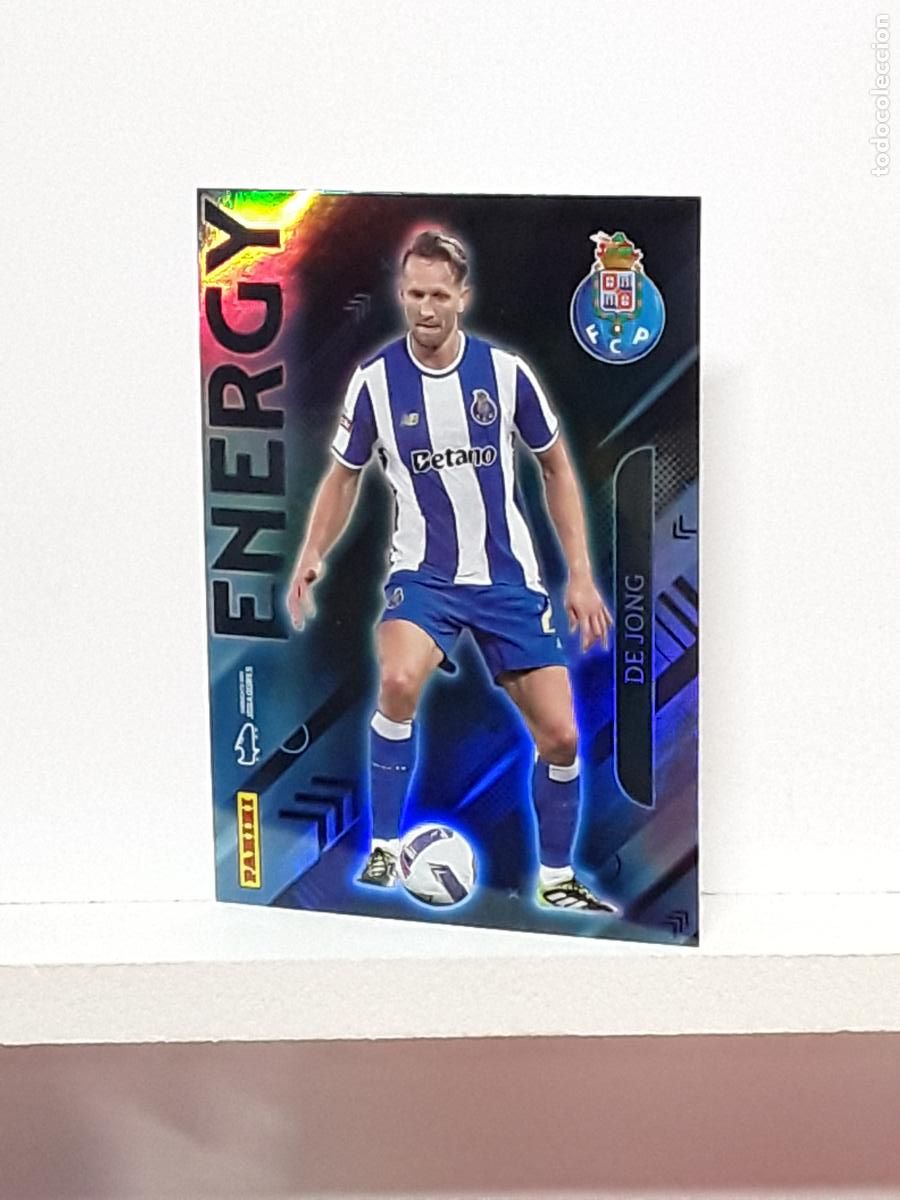 Football Stickers: PORTUGUES 2025 2026 IDOLOS 25 26 CROMO PANINI FUTEBOL N 203 PORTO ENERGY DE JONG