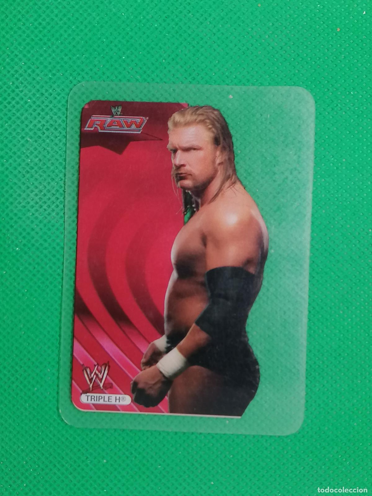 Football Stickers: 60 TRIPLE H LAMINCARDS ⚜️ WORLD WRESTLING NEW EDITION EDIBAS MUNDICROMO 07 2007 ⚜️