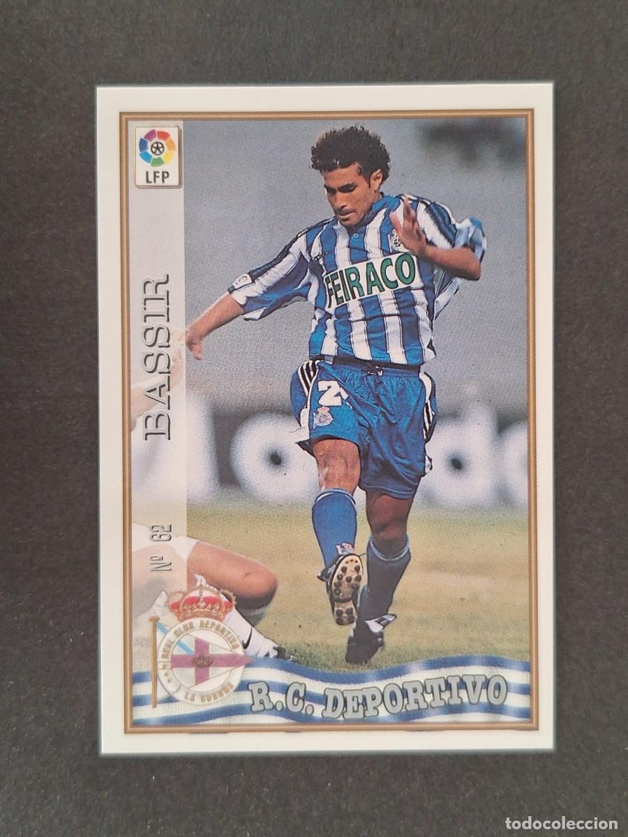 Football Stickers: L1 BASSIR DEPORTIVO DE LA CORU&Ntilde;A 62 MUNDICROMO LAS FICHAS DE LA LIGA 1997/1998 97 98