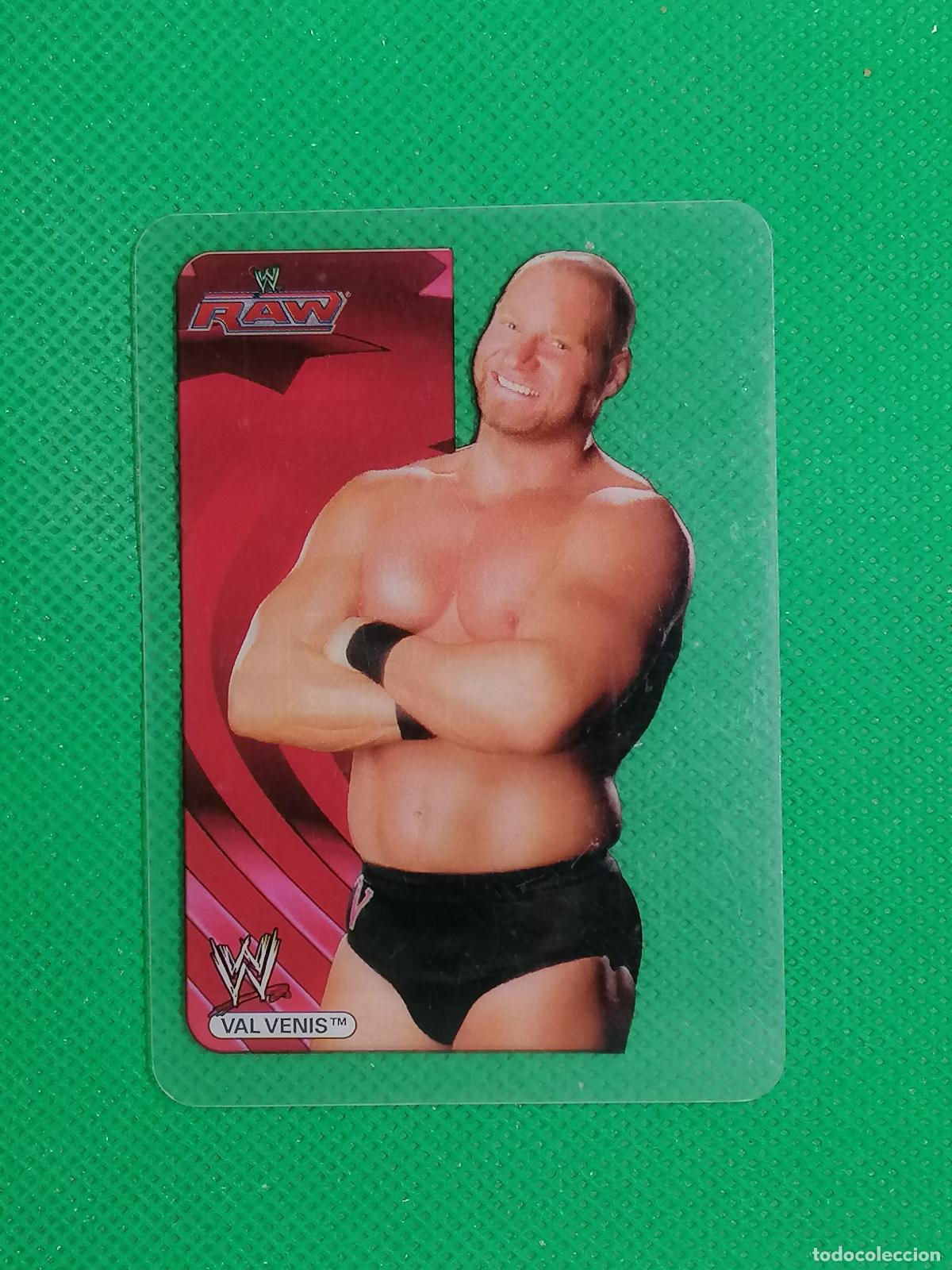 Fu&szlig;ball-Sticker: 62 VAL VENIS LAMINCARDS ⚜️ WORLD WRESTLING NEW EDITION EDIBAS MUNDICROMO 07 2007 ⚜️