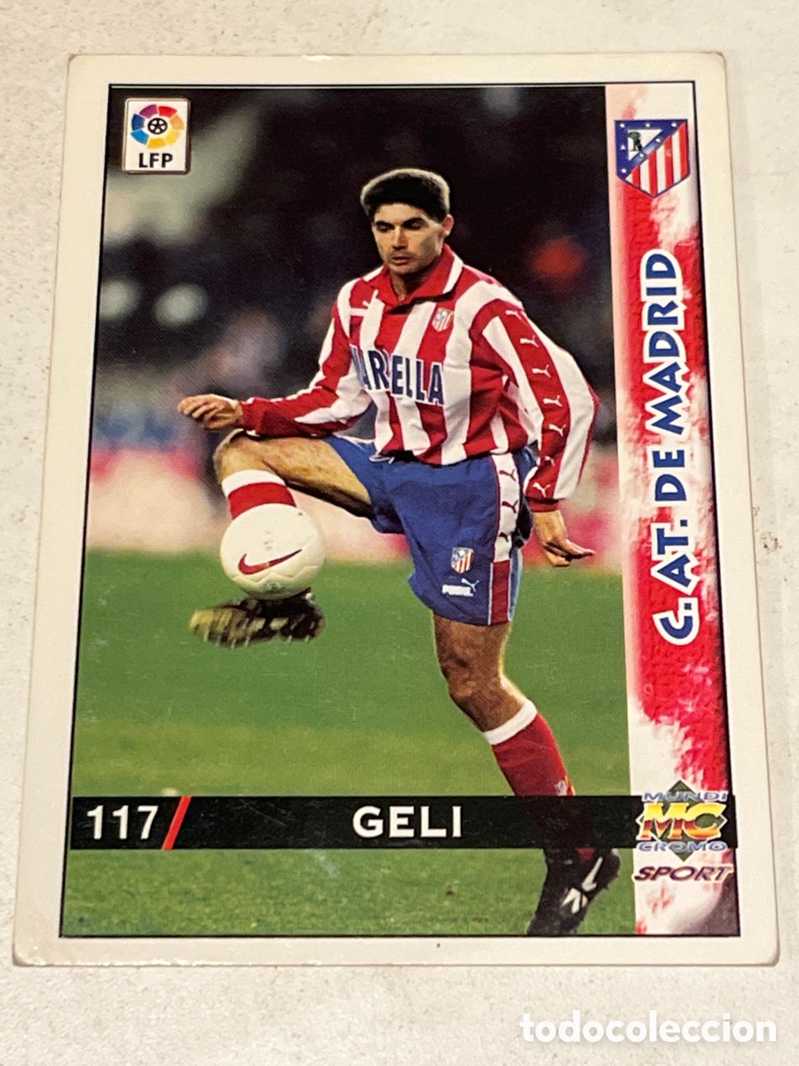 Cromos de Futebol: Cromo Mundi Cromo Sport N&deg;117 Geli C. AT de Madrid Liga 98-99