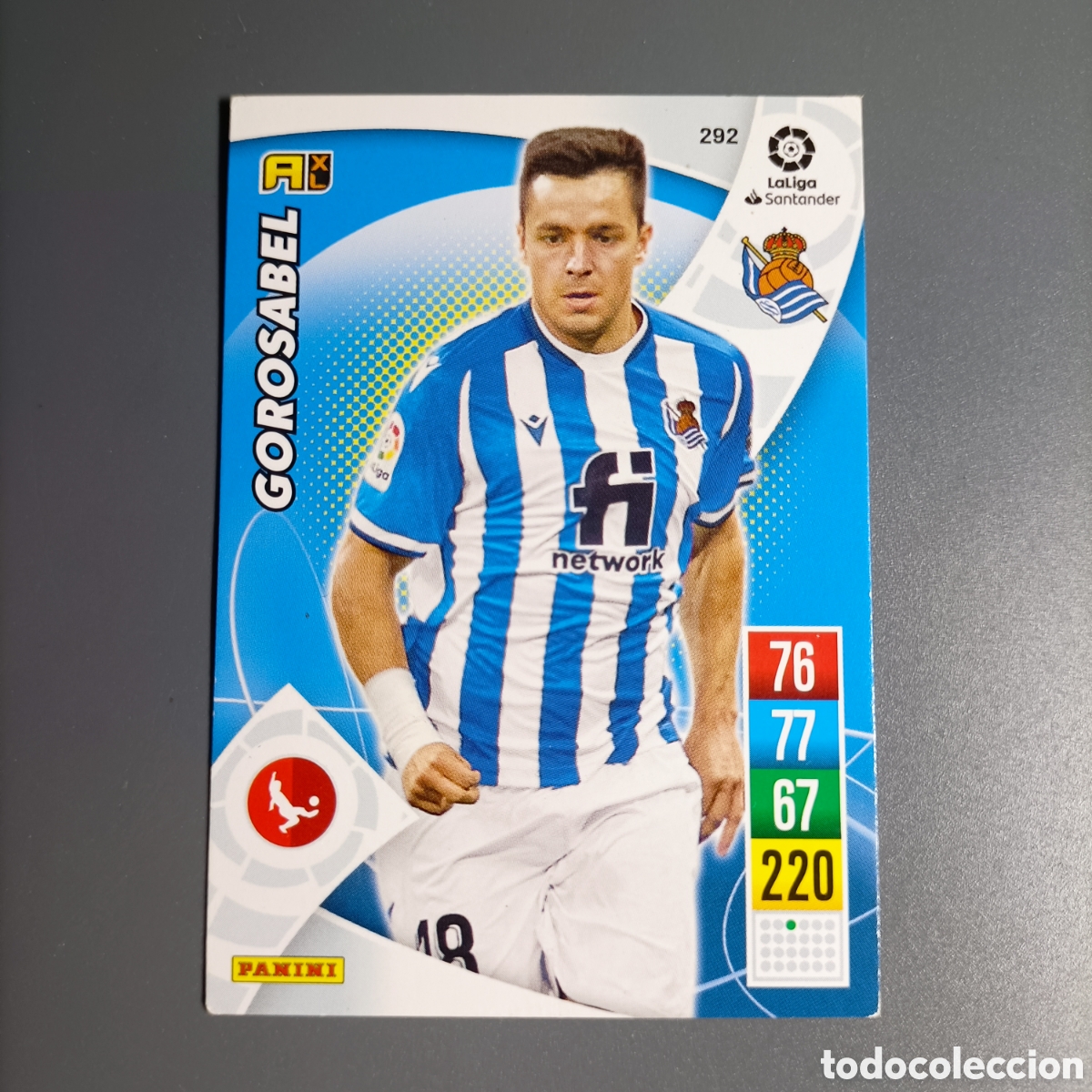 Cromos de Futebol: ADRENALYN. LIGA 2021-2022 (REAL SOCIEDAD) №292 GOROSABEL