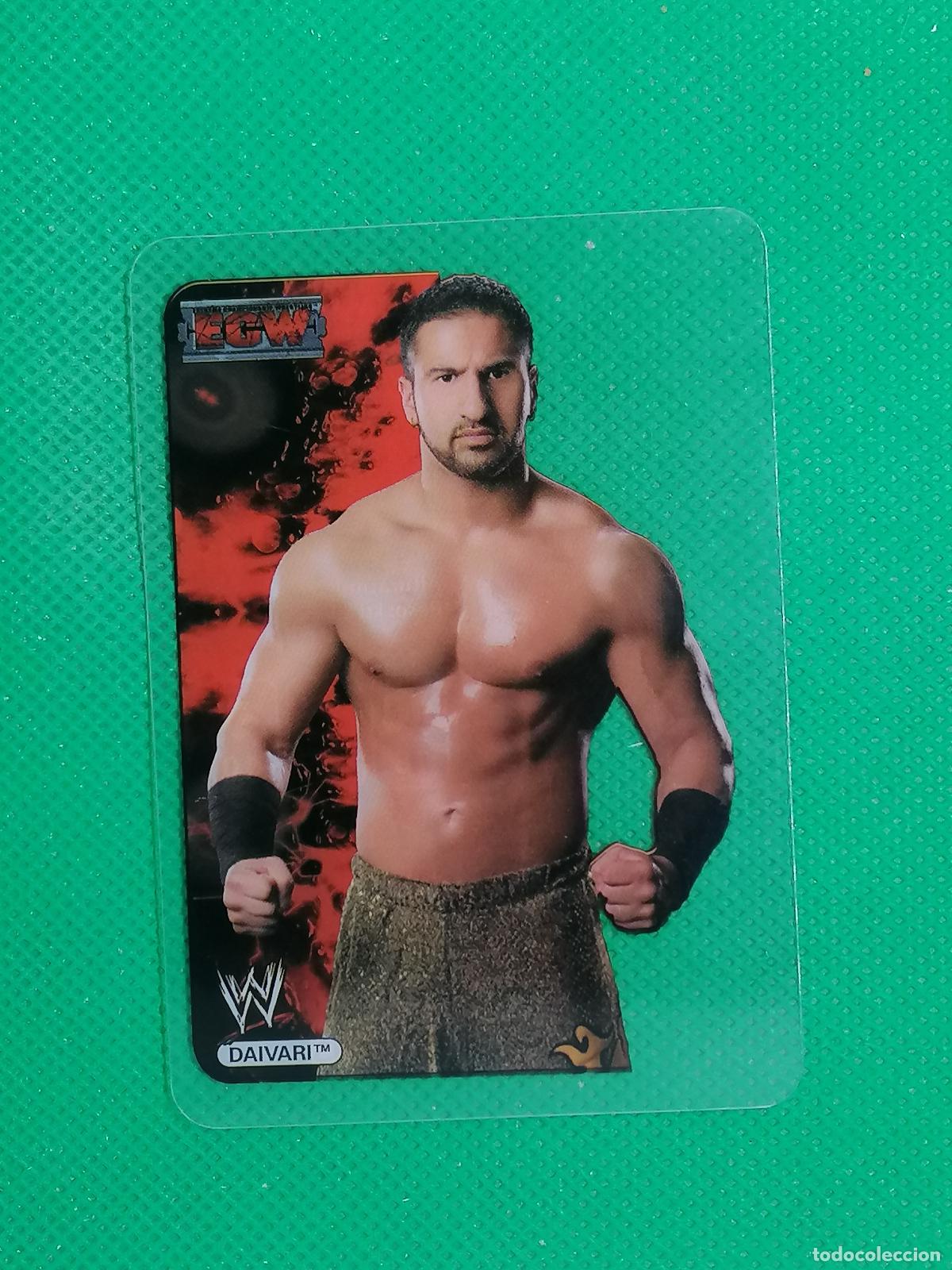 Cromos de f&uacute;tbol: 71 DAIVARI LAMINCARDS ⚜️ WORLD WRESTLING NEW EDITION EDIBAS MUNDICROMO 07 2007 ⚜️