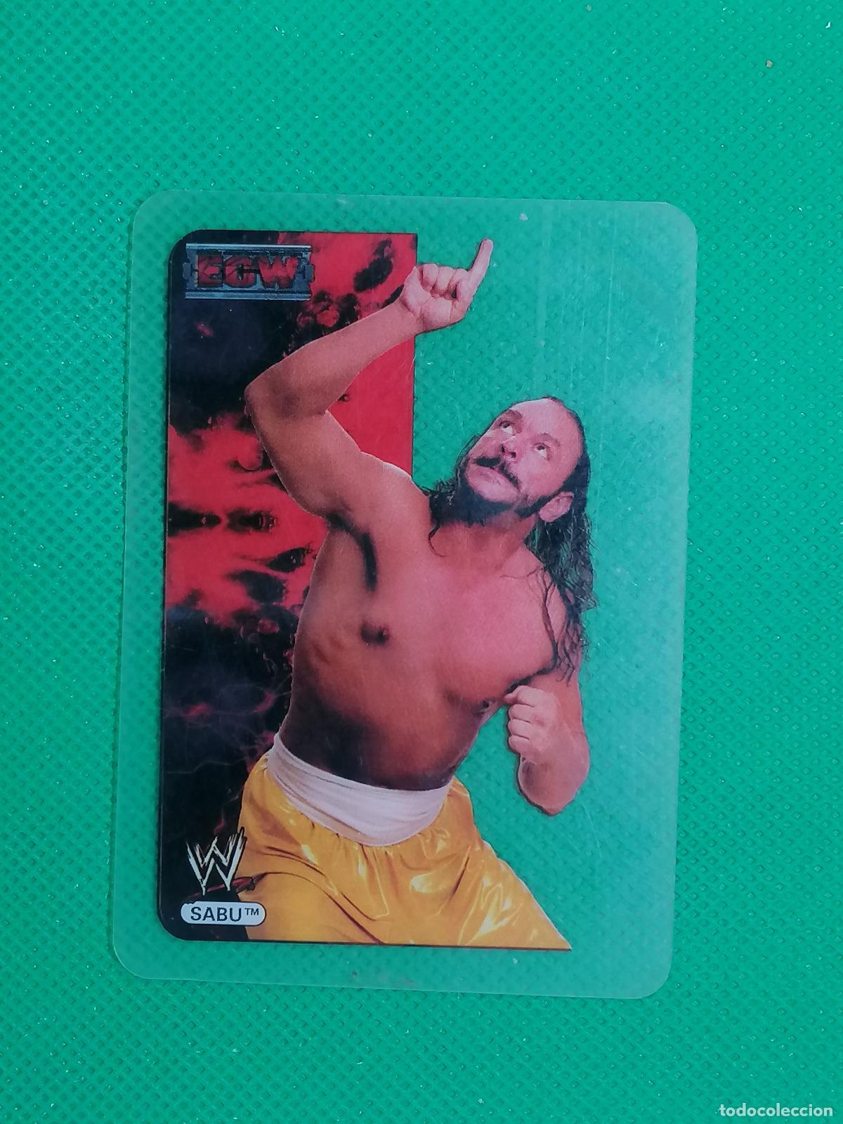 Cromos de f&uacute;tbol: 77 SABU LAMINCARDS ⚜️ WORLD WRESTLING NEW EDITION EDIBAS MUNDICROMO 07 2007 ⚜️
