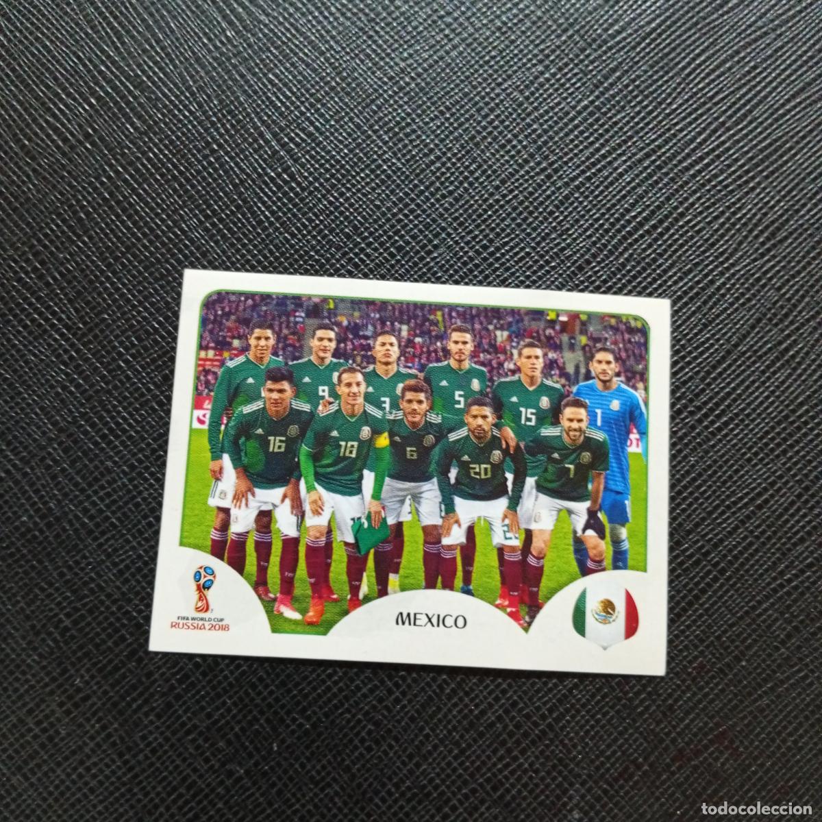 Cromos de f&uacute;tbol: 453 ALINEACION MEXICO PANINI MUNDIAL RUSIA 2018 CROMO FUTBOL 18 - SIN PEGAR - CJ2 ...