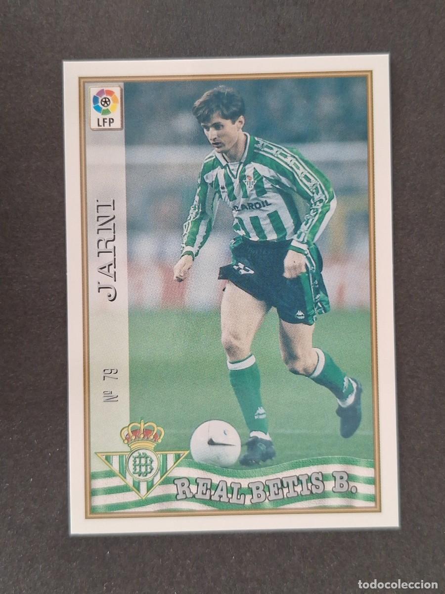 Fu&szlig;ball-Sticker: L1 JARNI REAL BETIS BALOMPIE 79 MUNDICROMO LAS FICHAS DE LA LIGA 1997/1998 97 98