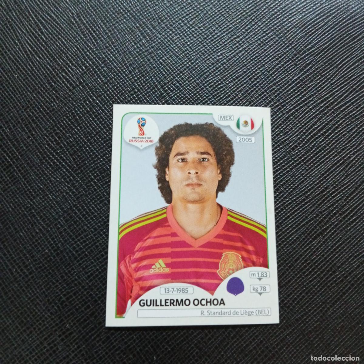 Football Stickers: 454 OCHOA MEXICO PANINI MUNDIAL RUSIA 2018 CROMO FUTBOL 18 - SIN PEGAR - CJ2