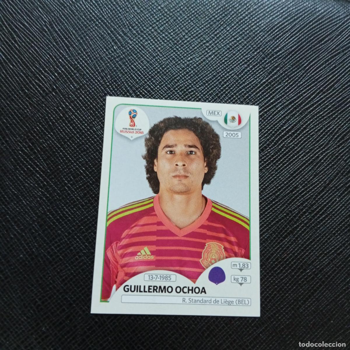 Football Stickers: 454 OCHOA MEXICO PANINI MUNDIAL RUSIA 2018 CROMO FUTBOL 18 - SIN PEGAR - CJ2