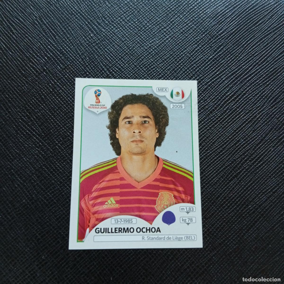 Football Stickers: 454 OCHOA MEXICO PANINI MUNDIAL RUSIA 2018 CROMO FUTBOL 18 - SIN PEGAR - CJ2 ..