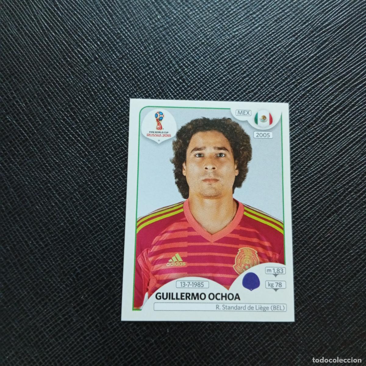 Football Stickers: 454 OCHOA MEXICO PANINI MUNDIAL RUSIA 2018 CROMO FUTBOL 18 - SIN PEGAR - CJ2 ..