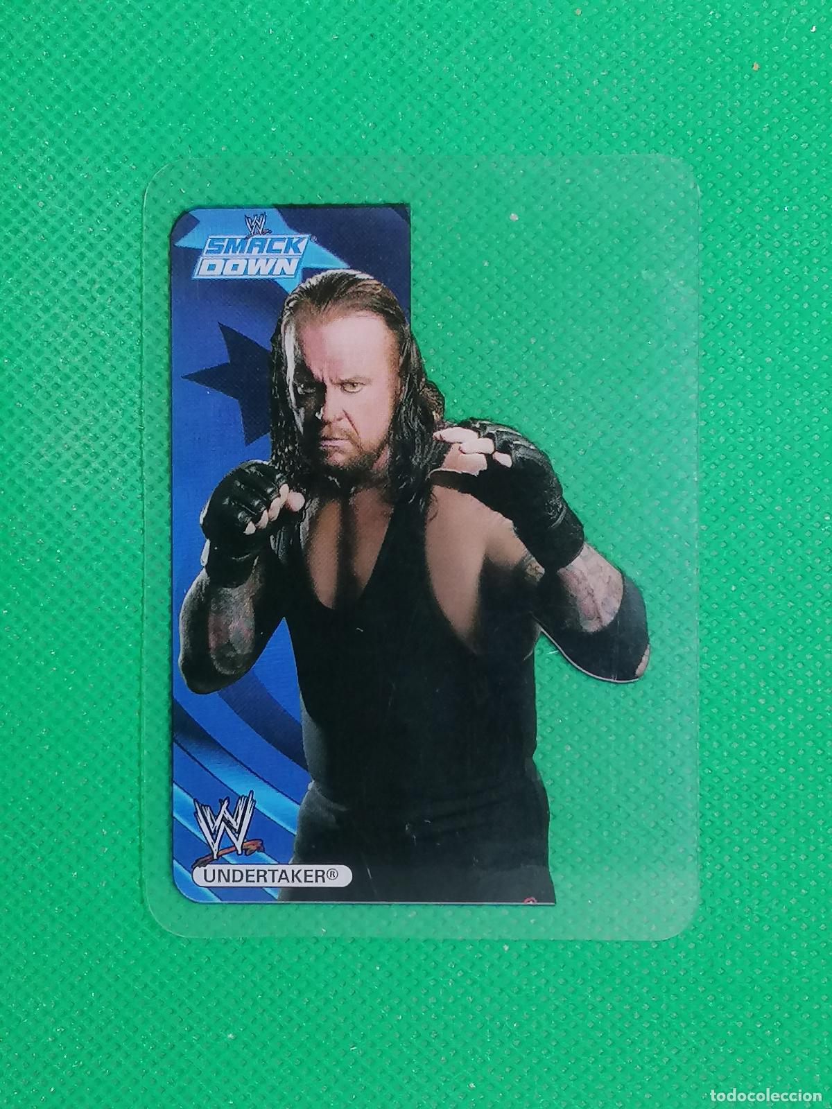 Cromos de f&uacute;tbol: 89 UNDERTAKER LAMINCARDS ⚜️ WORLD WRESTLING NEW EDITION EDIBAS MUNDICROMO 07 2007 ⚜️