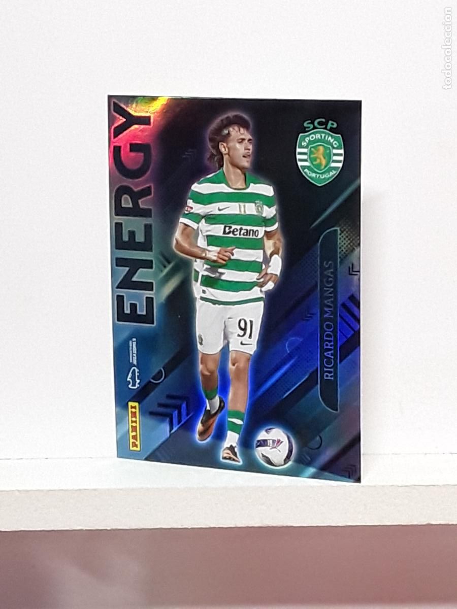 Cromos de f&uacute;tbol: PORTUGUES 2025 2026 IDOLOS 25 26 CROMO PANINI FUTEBOL N 213 SPORTING PORTUGAL ENERGY RICARDO MANGAS