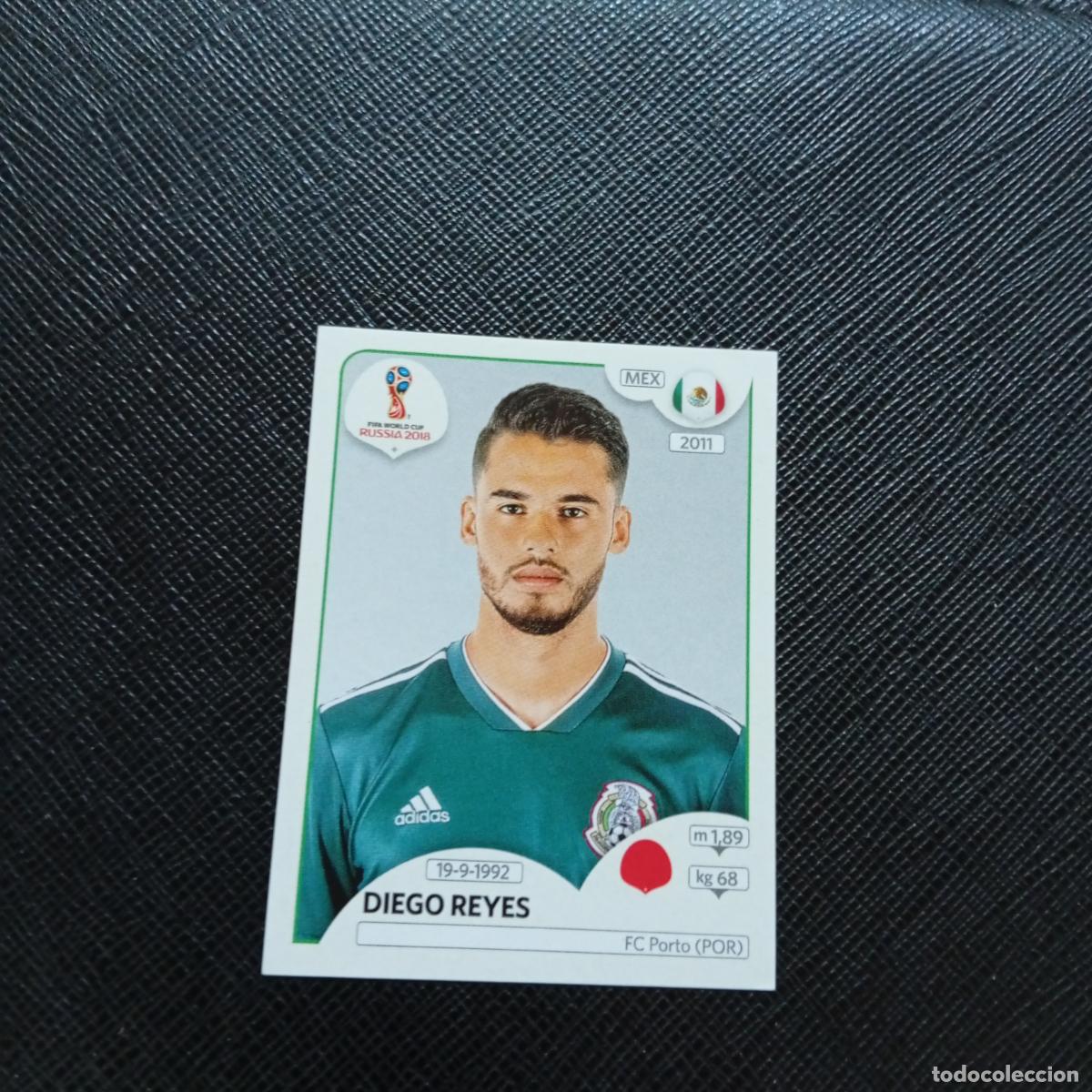 Cromos de f&uacute;tbol: 456 DIEGO REYES MEXICO PANINI MUNDIAL RUSIA 2018 CROMO FUTBOL 18 - SIN PEGAR - CJ2