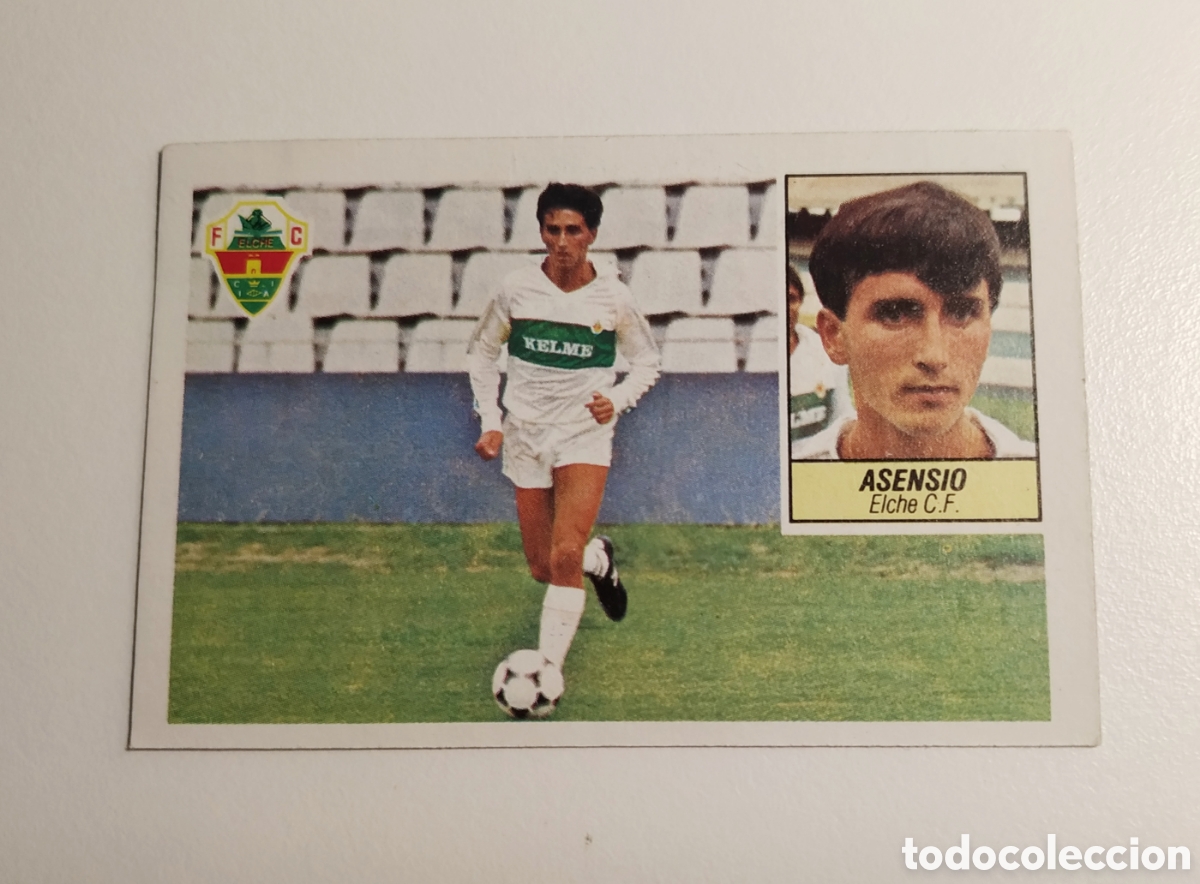 Football Stickers: ASENSIO ELCHE C.F. COLOCA EDICIONES ESTE 84 85 1984 1985