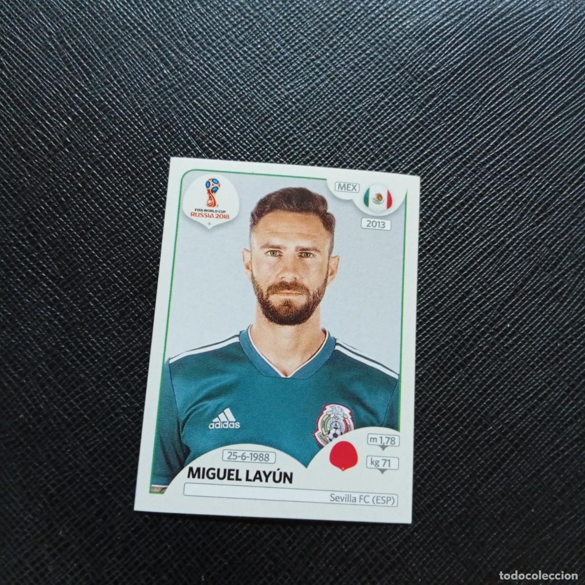 Football Stickers: 459 LAYUN MEXICO PANINI MUNDIAL RUSIA 2018 CROMO FUTBOL 18 - SIN PEGAR - CJ2