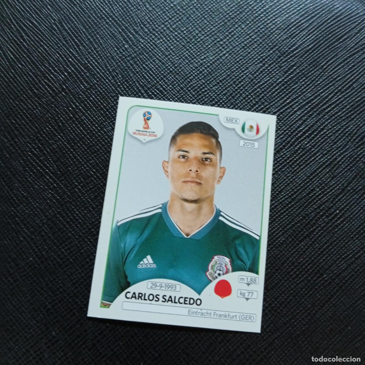 Football Stickers: 460 CARLOS SALCEDO MEXICO PANINI MUNDIAL RUSIA 2018 CROMO FUTBOL 18 - SIN PEGAR - CJ2 .
