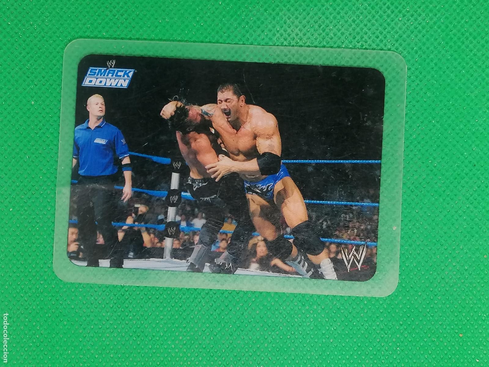 Football Stickers: 94 CLOTHESLINE LAMINCARDS ⚜️ WORLD WRESTLING NEW EDITION EDIBAS MUNDICROMO 07 2007 ⚜️