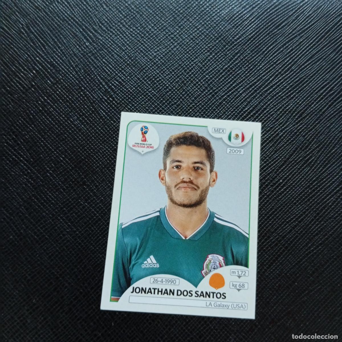 Football Stickers: 461 JONATHAN DOS SANTOS MEXICO PANINI MUNDIAL RUSIA 2018 CROMO FUTBOL 18 - SIN PEGAR - CJ2
