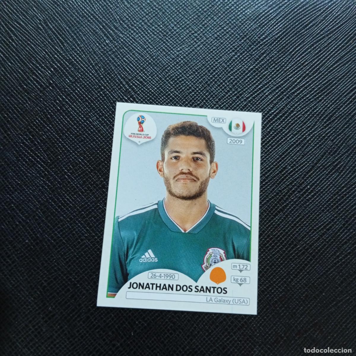 Football Stickers: 461 JONATHAN DOS SANTOS MEXICO PANINI MUNDIAL RUSIA 2018 CROMO FUTBOL 18 - SIN PEGAR - CJ2