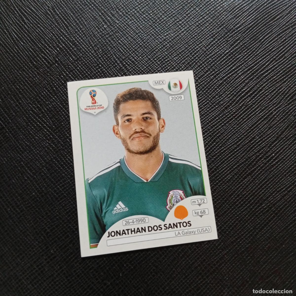 Football Stickers: 461 JONATHAN DOS SANTOS MEXICO PANINI MUNDIAL RUSIA 2018 CROMO FUTBOL 18 - SIN PEGAR - CJ2 .