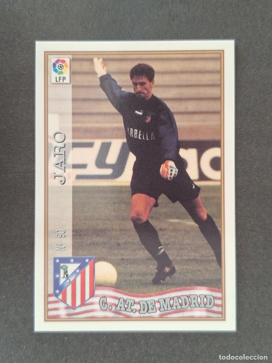 Football Stickers: L1 JARO ATLETICO DE MADRID 90 MUNDICROMO LAS FICHAS DE LA LIGA 1997/1998 97 98