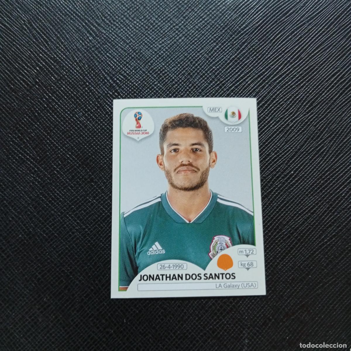 Football Stickers: 461 JONATHAN DOS SANTOS MEXICO PANINI MUNDIAL RUSIA 2018 CROMO FUTBOL 18 - SIN PEGAR - CJ2 ....