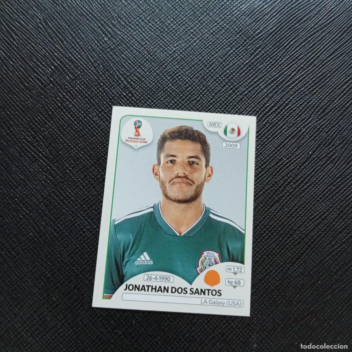 Football Stickers: 461 JONATHAN DOS SANTOS MEXICO PANINI MUNDIAL RUSIA 2018 CROMO FUTBOL 18 - SIN PEGAR - CJ2 ....