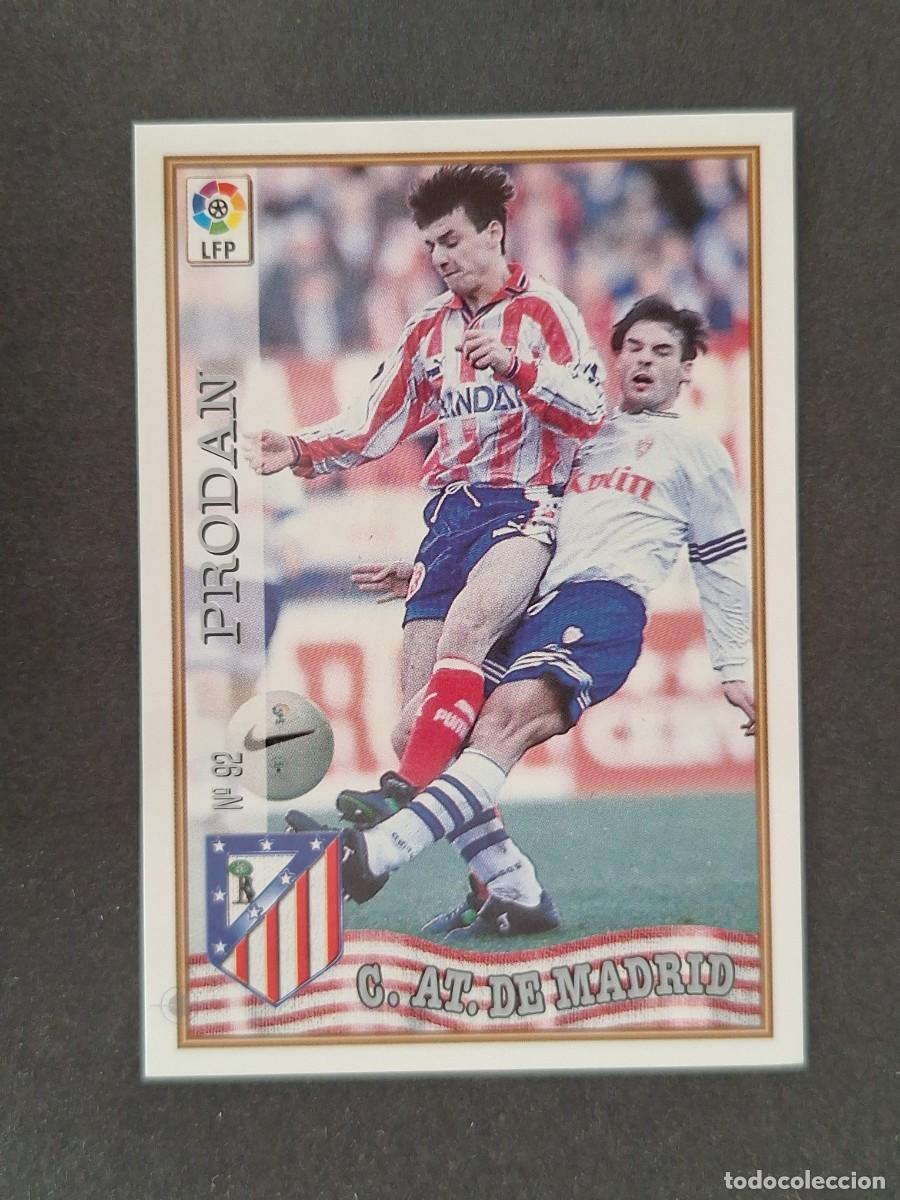 Football Stickers: L1 PRODAN ATLETICO DE MADRID 92 MUNDICROMO LAS FICHAS DE LA LIGA 1997/1998 97 98