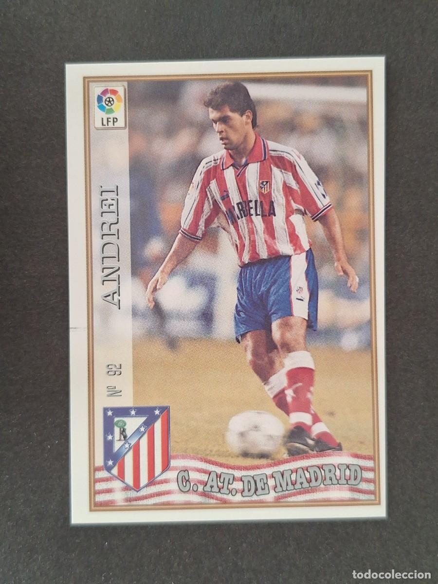 Football Stickers: L1 ANDREI ATLETICO DE MADRID 92 MUNDICROMO LAS FICHAS DE LA LIGA 1997/1998 97 98
