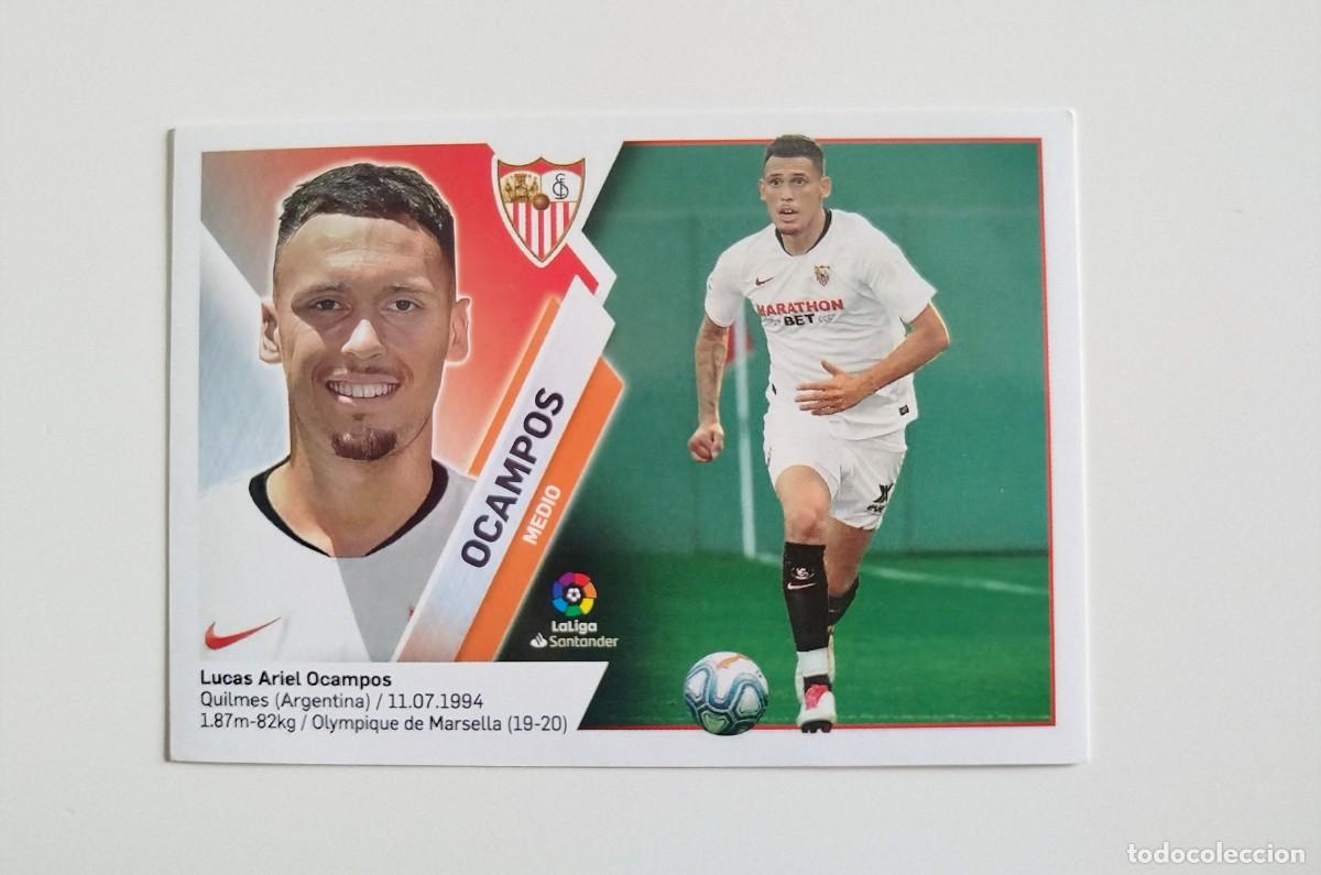 Football Stickers: Ocampos 13A SIN PEGAR NUNCA PEGADO Sevilla FC Ediciones Este 19 20 / 2019 2020