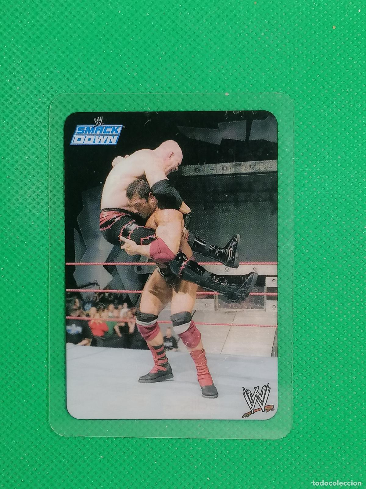 Football Stickers: 95 SPINEBUSTER LAMINCARDS ⚜️ WORLD WRESTLING NEW EDITION EDIBAS MUNDICROMO 07 2007 ⚜️
