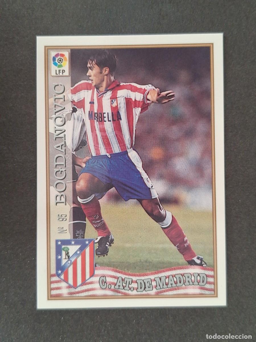 Football Stickers: L1 BOGDANOVIC ATLETICO DE MADRID 95 MUNDICROMO LAS FICHAS DE LA LIGA 1997/1998 97 98