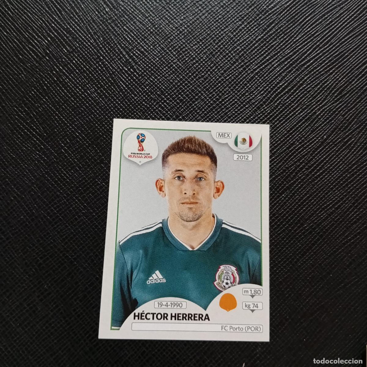 Football Stickers: 464 HECTOR HERRERA MEXICO PANINI MUNDIAL RUSIA 2018 CROMO FUTBOL 18 - SIN PEGAR - CJ2