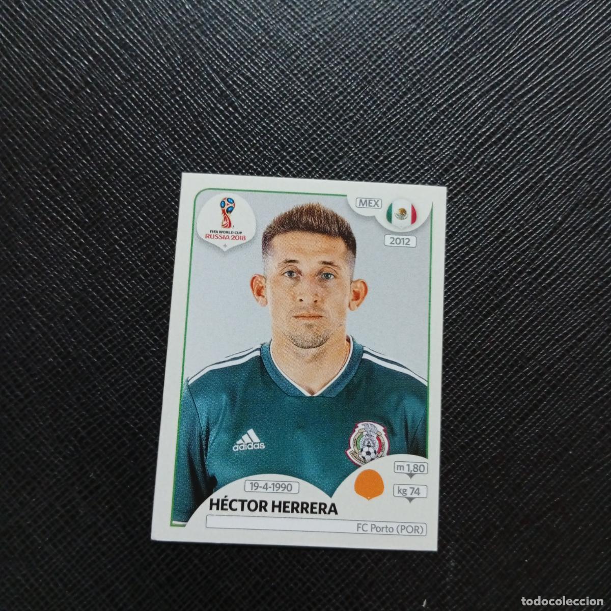 Football Stickers: 464 HECTOR HERRERA MEXICO PANINI MUNDIAL RUSIA 2018 CROMO FUTBOL 18 - SIN PEGAR - CJ2