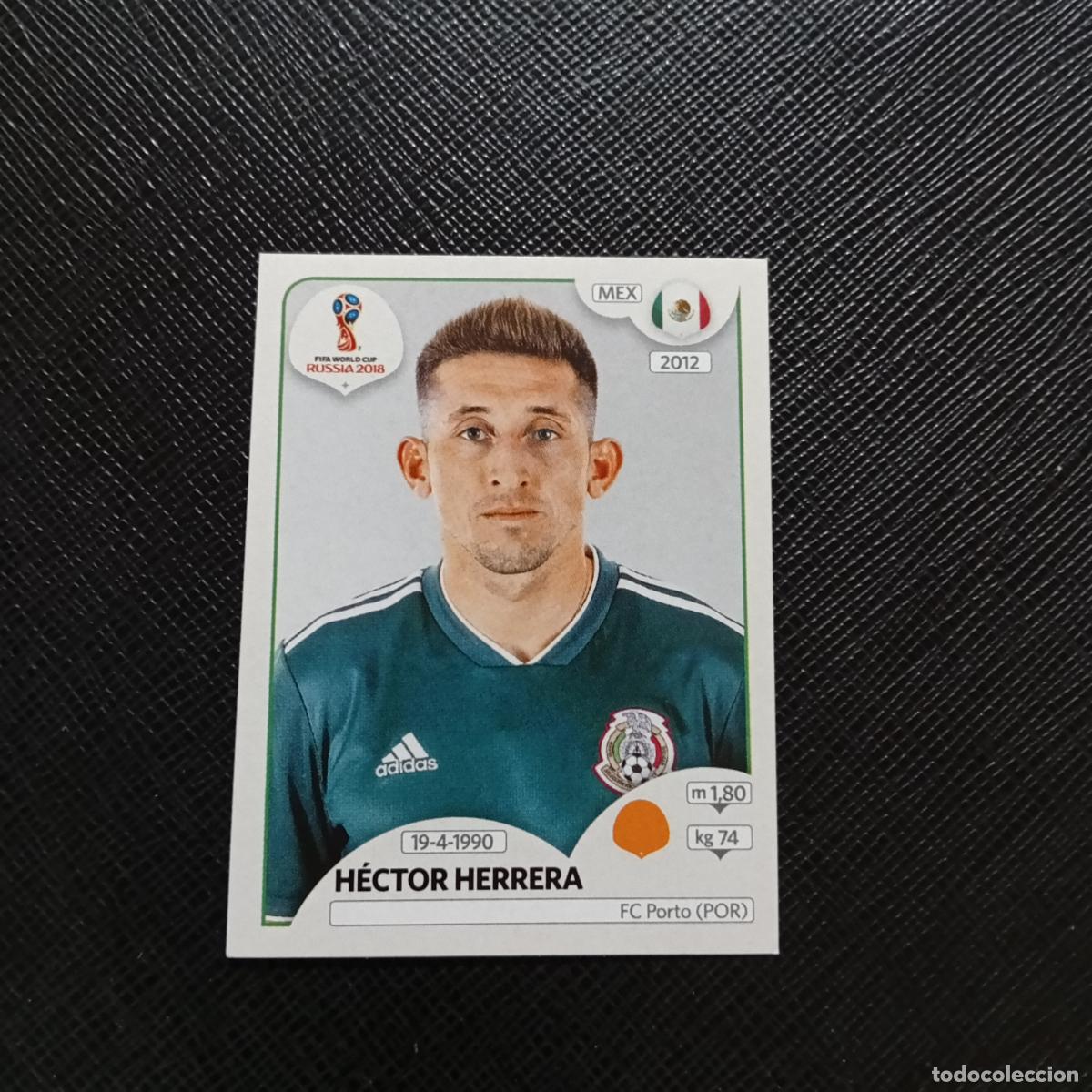 Football Stickers: 464 HECTOR HERRERA MEXICO PANINI MUNDIAL RUSIA 2018 CROMO FUTBOL 18 - SIN PEGAR - CJ2 .