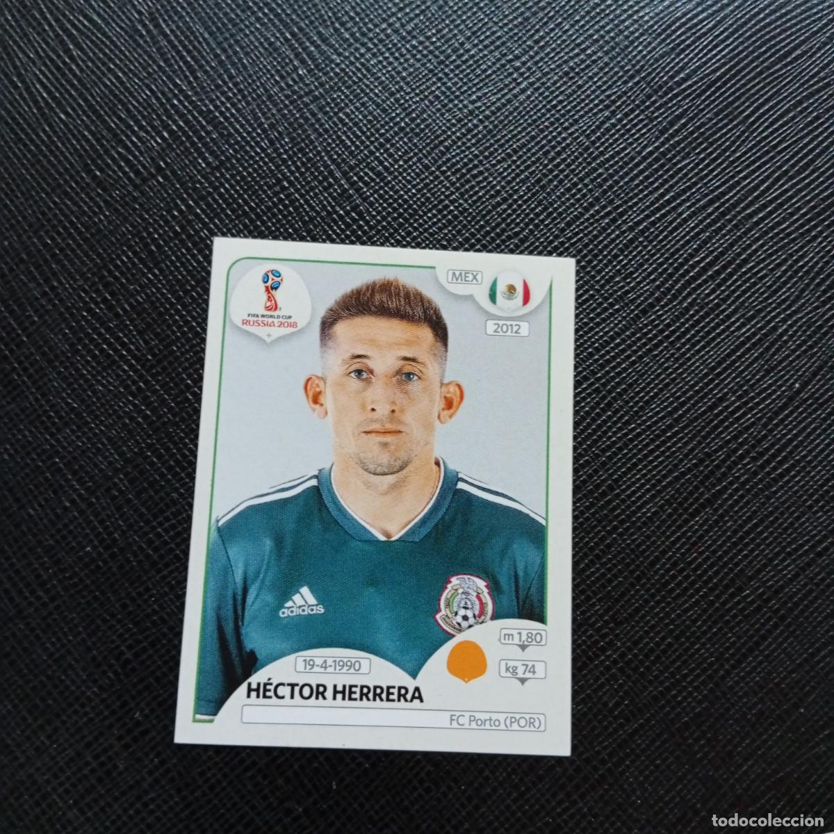Cartes &agrave; collectionner de Football: 464 HECTOR HERRERA MEXICO PANINI MUNDIAL RUSIA 2018 CROMO FUTBOL 18 - SIN PEGAR - CJ2 ..