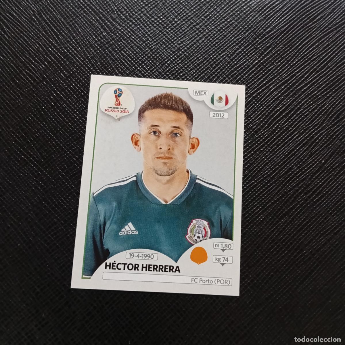 Cartes &agrave; collectionner de Football: 464 HECTOR HERRERA MEXICO PANINI MUNDIAL RUSIA 2018 CROMO FUTBOL 18 - SIN PEGAR - CJ2 ..