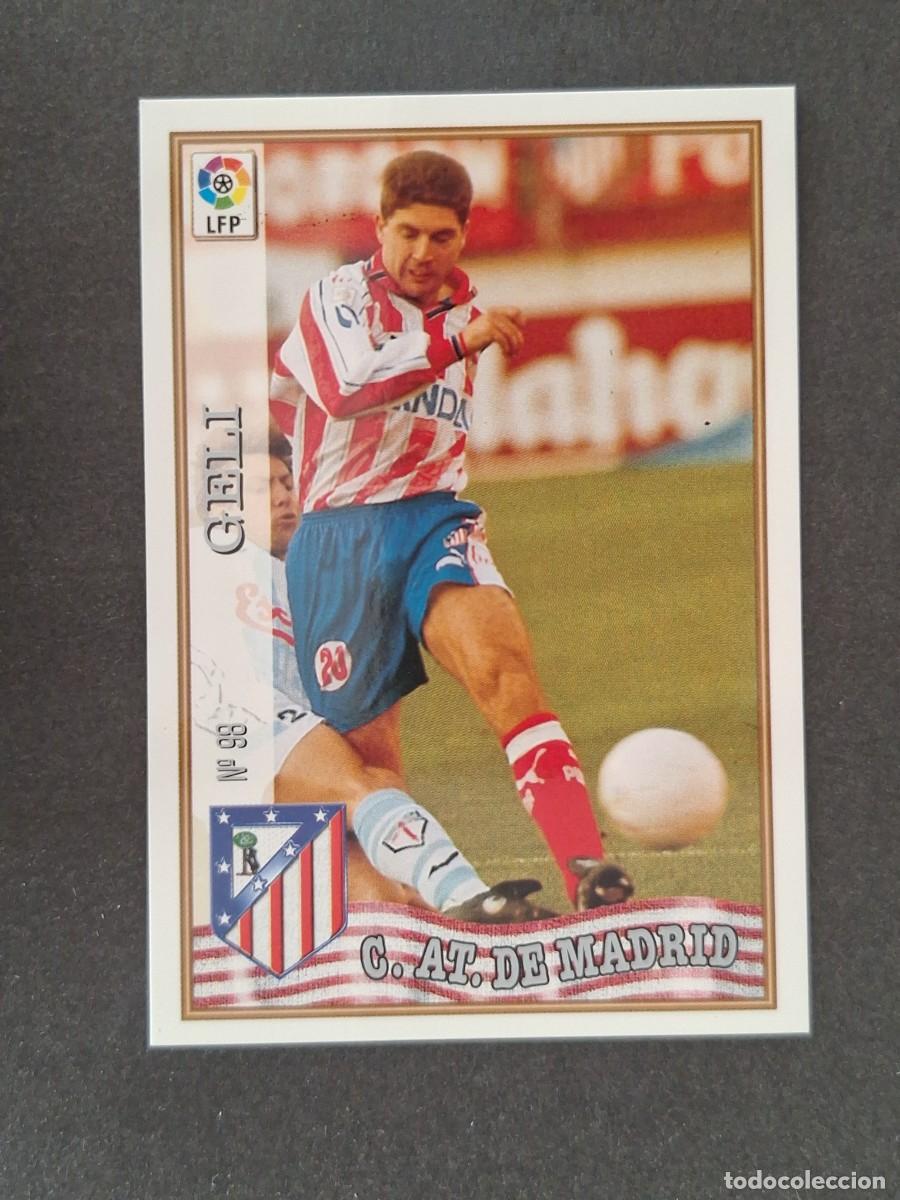 Cartes &agrave; collectionner de Football: L1 GELI ATLETICO DE MADRID 98 MUNDICROMO LAS FICHAS DE LA LIGA 1997/1998 97 98