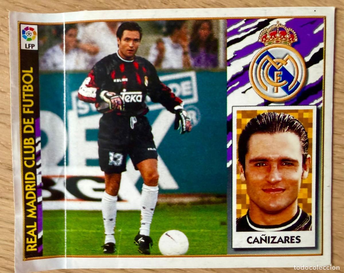 Cartes &agrave; collectionner de Football: CA&Ntilde;IZARES REAL MADRID 97 98 1997 1998 LIGA EDICIONES ESTE VENTANILLA STICKER