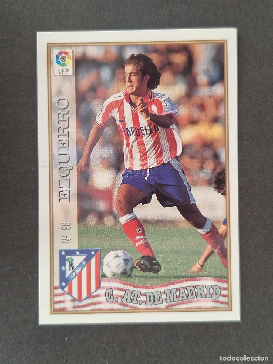 Cartes &agrave; collectionner de Football: L1 EZQUERRO ATLETICO DE MADRID 98 MUNDICROMO LAS FICHAS DE LA LIGA 1997/1998 97 98