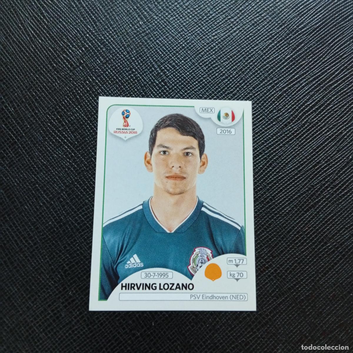 Cartes &agrave; collectionner de Football: 467 HIRVING LOZANO MEXICO PANINI MUNDIAL RUSIA 2018 CROMO FUTBOL 18 - SIN PEGAR - CJ2