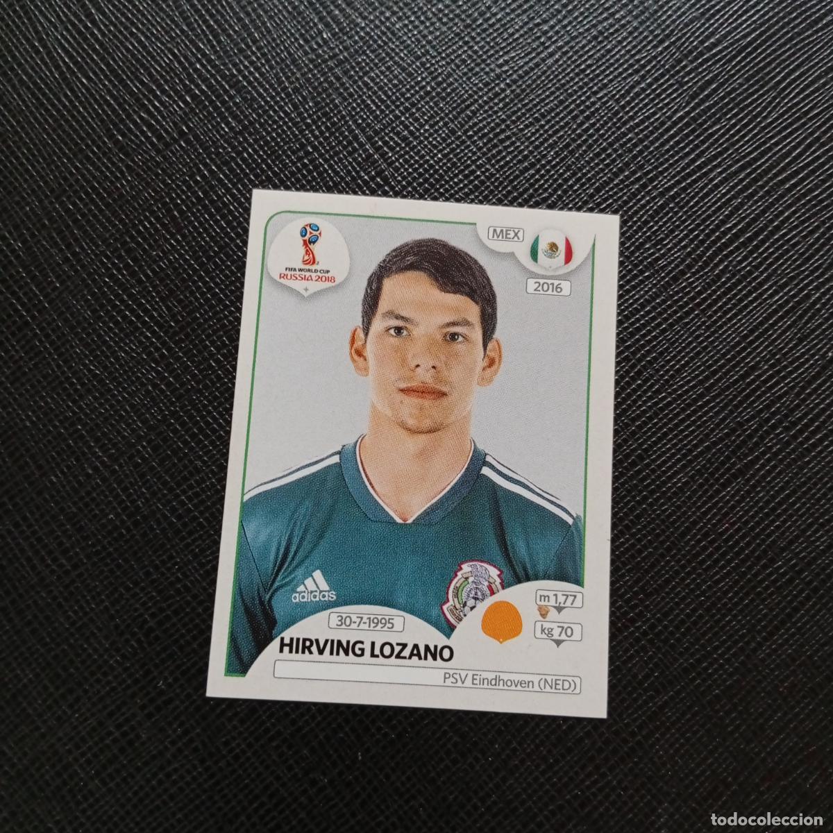 Cartes &agrave; collectionner de Football: 467 HIRVING LOZANO MEXICO PANINI MUNDIAL RUSIA 2018 CROMO FUTBOL 18 - SIN PEGAR - CJ2