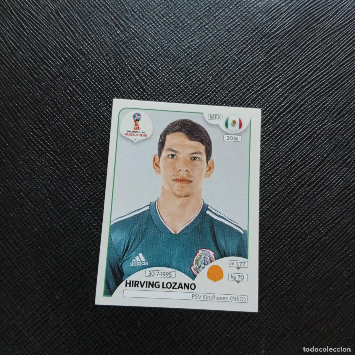 Cartes &agrave; collectionner de Football: 467 HIRVING LOZANO MEXICO PANINI MUNDIAL RUSIA 2018 CROMO FUTBOL 18 - SIN PEGAR - CJ2