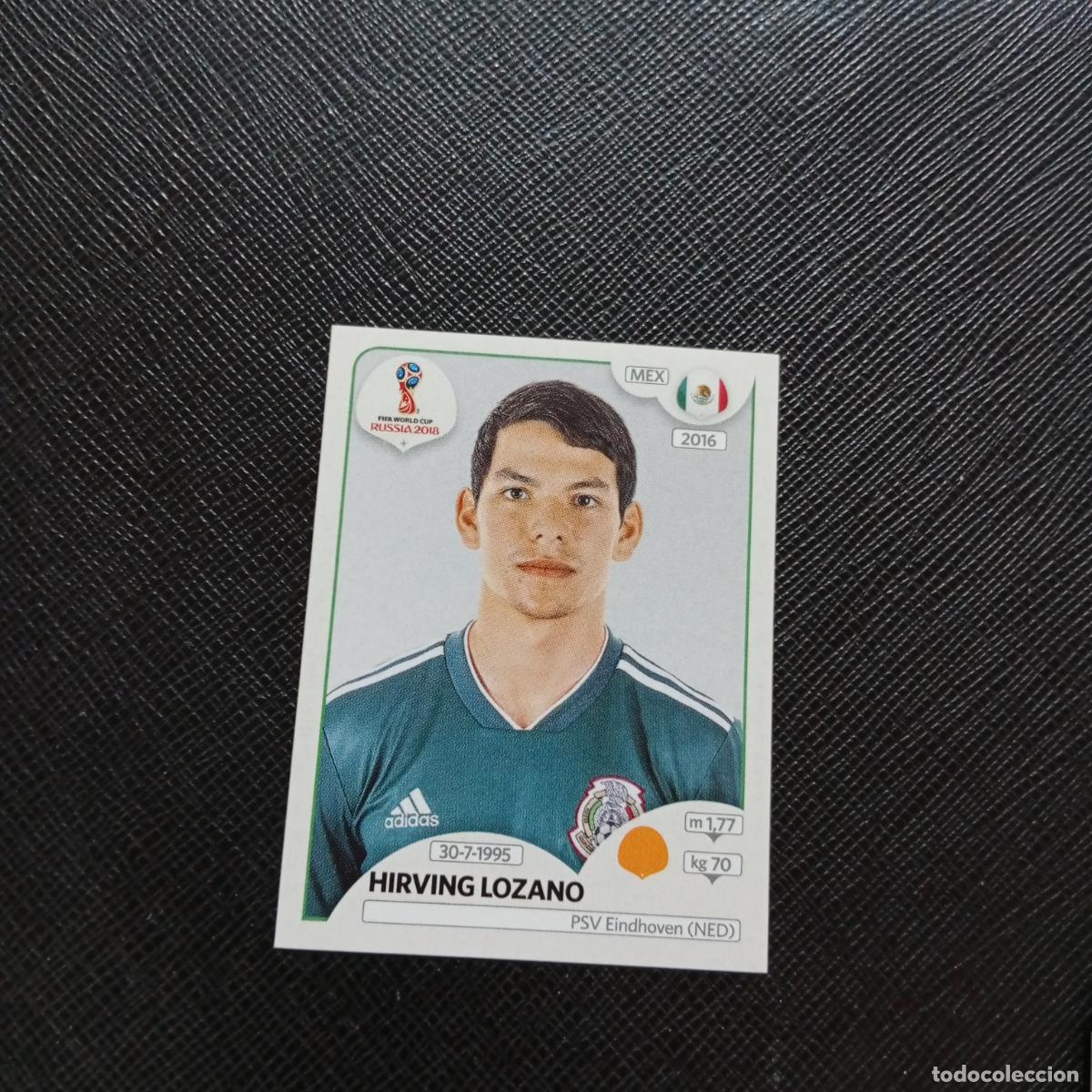 Cartes &agrave; collectionner de Football: 467 HIRVING LOZANO MEXICO PANINI MUNDIAL RUSIA 2018 CROMO FUTBOL 18 - SIN PEGAR - CJ2 .