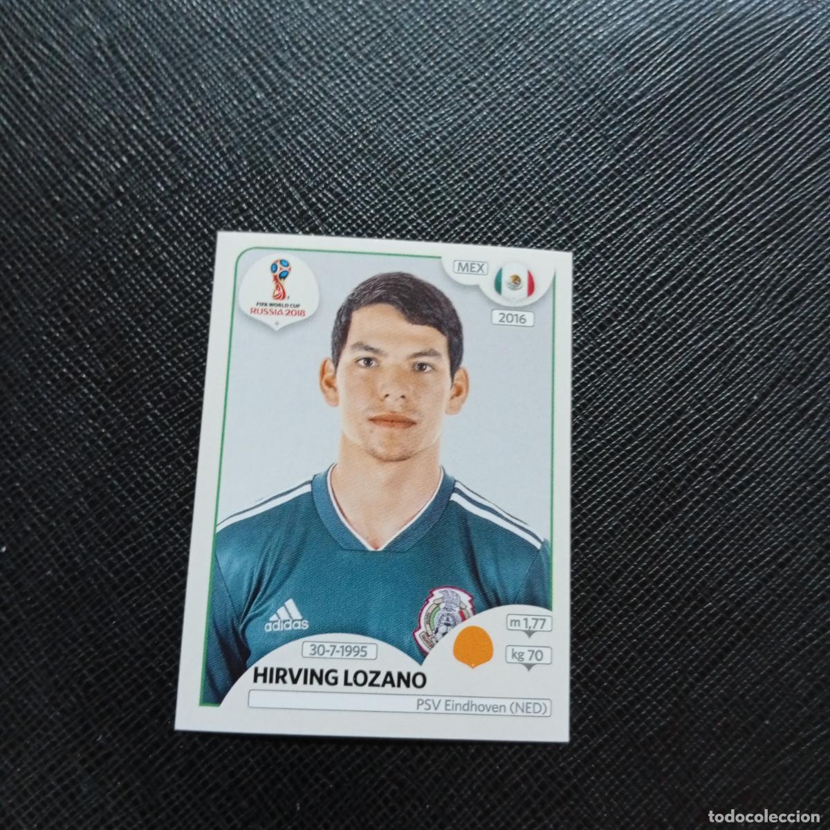 Cartes &agrave; collectionner de Football: 467 HIRVING LOZANO MEXICO PANINI MUNDIAL RUSIA 2018 CROMO FUTBOL 18 - SIN PEGAR - CJ2 ..