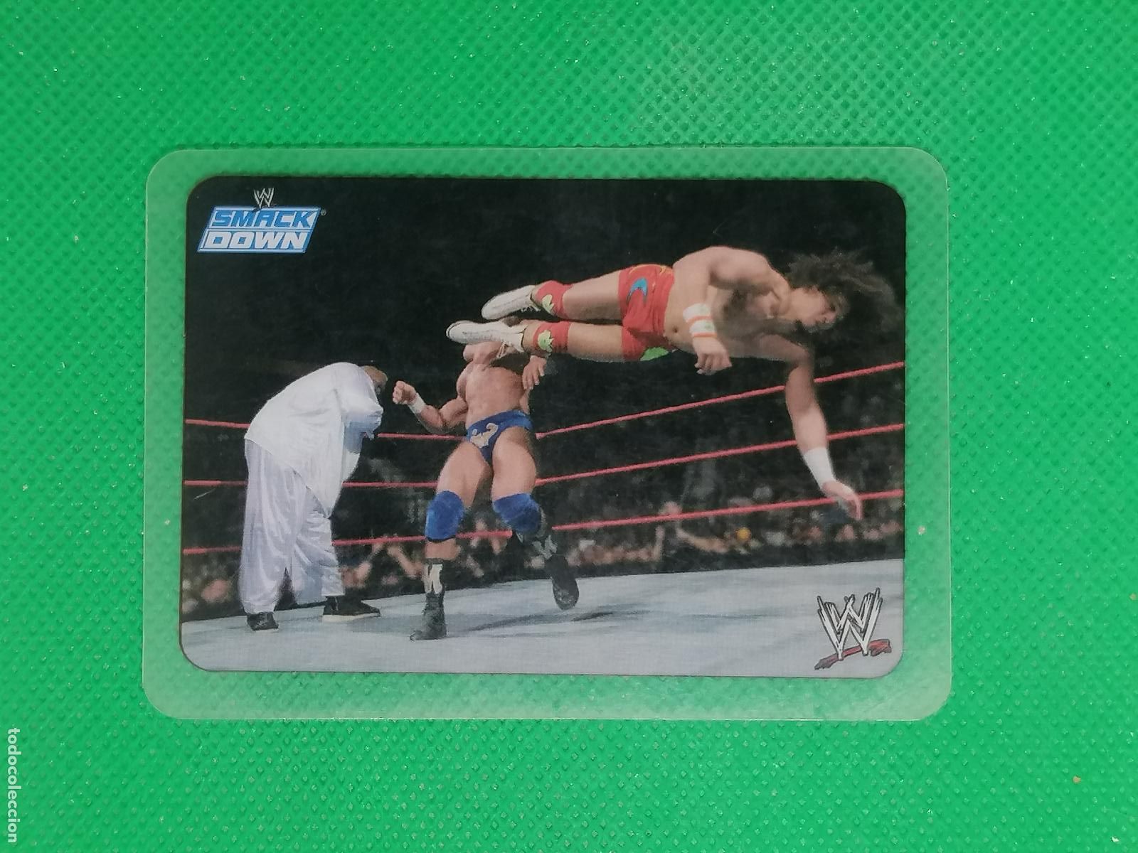 Cartes &agrave; collectionner de Football: 105 DROP KICK LAMINCARDS ⚜️ WORLD WRESTLING NEW EDITION EDIBAS MUNDICROMO 07 2007 ⚜️