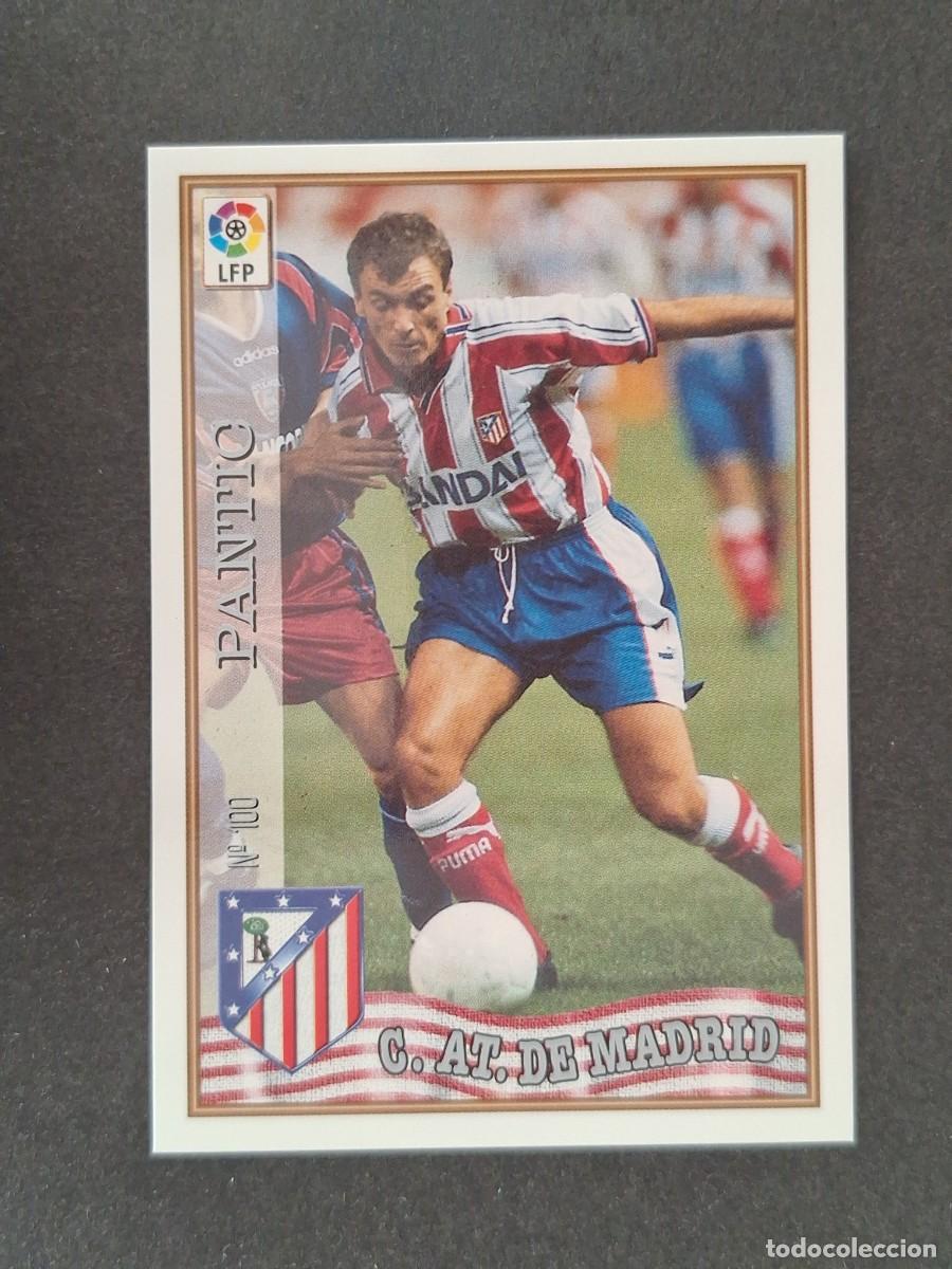 Cartes &agrave; collectionner de Football: L1 PANTIC ATLETICO DE MADRID 100 MUNDICROMO LAS FICHAS DE LA LIGA 1997/1998 97 98