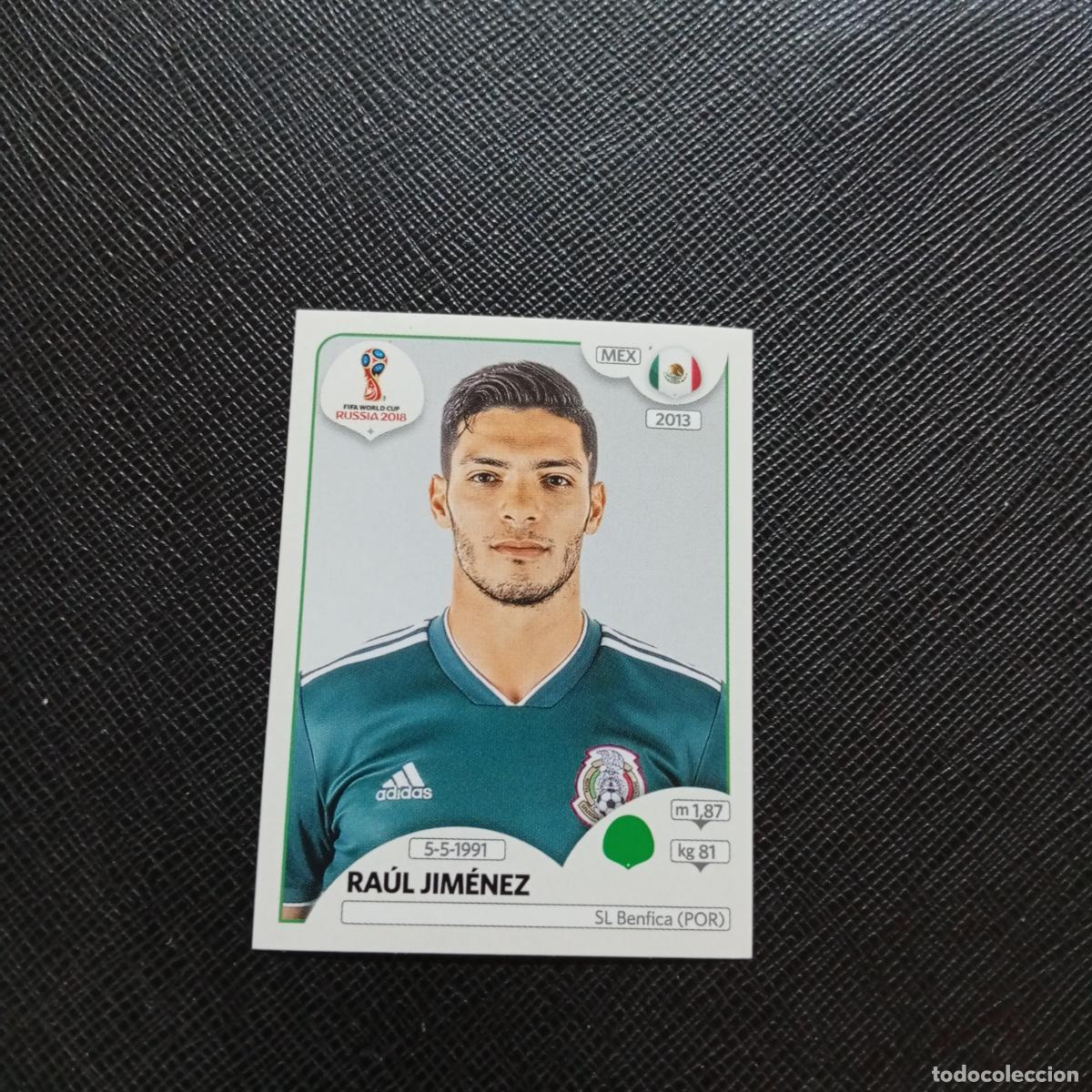 Cromos de f&uacute;tbol: 468 RAUL JIMENEZ MEXICO PANINI MUNDIAL RUSIA 2018 CROMO FUTBOL 18 - SIN PEGAR - CJ2